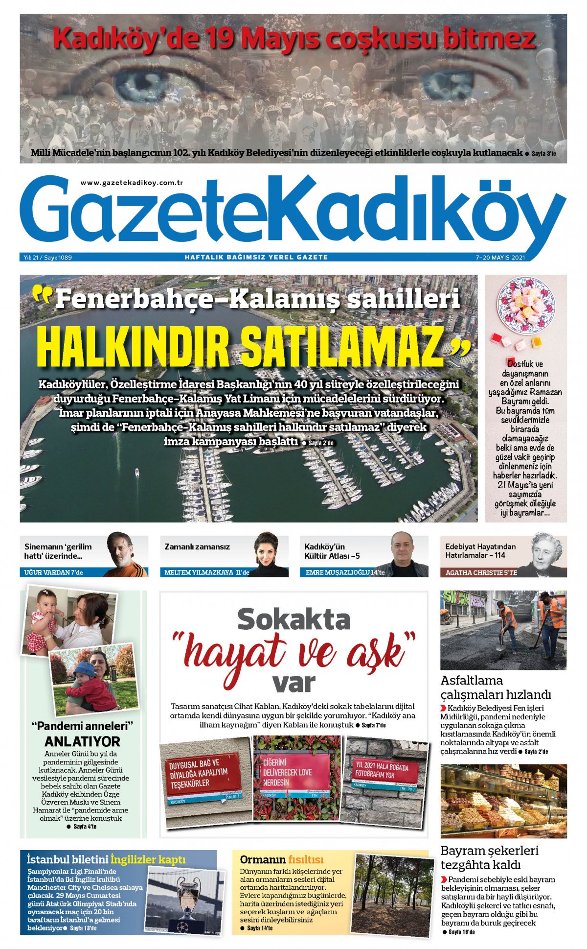 Gazete Kadıköy - 1089.Sayı